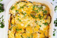 Baked Ravioli Alfredo Casserole with Creamy Parmesan Sauce