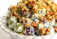 Creamy Grape Salad Recipe with Sweet Yogurt Dressing