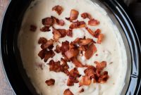 Creamy Slow Cooker Potato and Bacon Soup Recipe