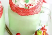 Grinch Milkshakes with a Boozy Twist: Festive St. Patrick’s Drink