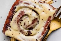 Gooey Chocolate Cinnamon Rolls with Melty Chocolate Center