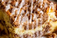 Sour Cream Coffee Cake Recipe with Moist Crumb and Cinnamon Swirl