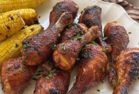 Crispy Oven-Baked BBQ Chicken Drumsticks Recipe