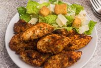 Crispy Air Fryer Blackened Chicken Tenders
