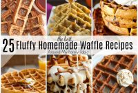 Weekend Homemade Waffle Recipes to Try This Saturday and Sunday