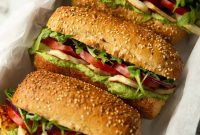Crispy Halloumi Sandwich with Creamy Avocado Pesto