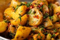 Calabrian-Style Roasted Potatoes with Chili and Herbs