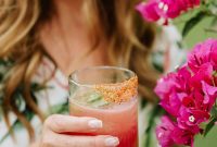 Spicy Jalapeño Watermelon Mezcal Margarita Recipe