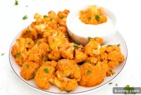 Keto Buffalo Cauliflower Wings: Low-Carb Spicy Cauliflower Recipe