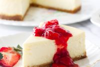 Creamy New York Cheesecake — No Water Bath Needed