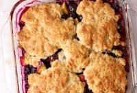 Peach Blueberry Cobbler Recipe: Sweet Summer Fruit Cobbler