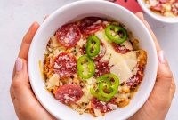 High-Protein Keto Pizza Bowls — Low-Carb Meal Prep