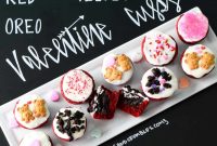 Red Velvet Oreo Valentine Dessert Cups: Romantic No-Bake Treats