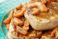 Cinnamon-Glazed Baked Pork Chops with Maple Butter Finish