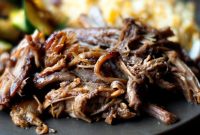 Slow Cooker Blackberry BBQ Pulled Pork Sandwiches