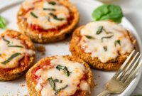 Crispy Air Fryer Eggplant Parmesan Recipe