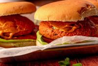 Oven Baked Salmon Burgers with Lemon Dill Sauce