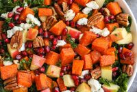 Cinnamon-Roasted Butternut Squash and Kale Salad Recipe