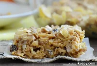 Peanut Butter, Honey & Oat Cereal Bars Recipe