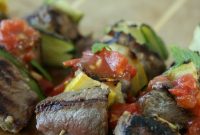 Grilled Lamb Kebabs with Lebanese Tomato Salsa Recipe