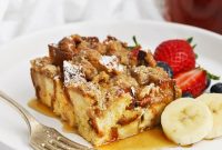 Gluten-Free Eggnog French Toast Casserole Recipe for Holidays