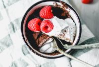 Gluten-Free Paleo Chocolate Mug Cake for Two