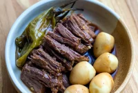 Soy-Braised Beef Jangjorim: Korean Sweet-Salty Beef Preserved in Soy