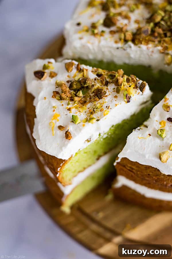 Classic Grandma’s Banana Cake Recipe for Moist, Flavorful Slices 8 Lemon Pistachio Cake