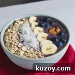 The Poor Girl's Acai Smoothie Bowl Recipe