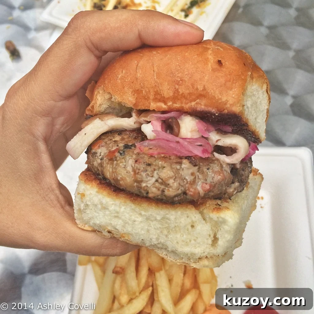 Jehangir Mehta’s Mushroom-Blended Graffiti Burger Recipe 2 Chef Jehangir Mehta's Mushroom Blended burger