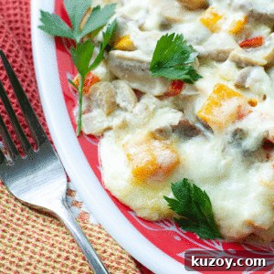 Philadelphia Cheesesteak Casserole Bake with Cheesy Peppers 6 img 1229 5