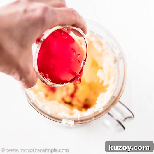 Keto Cranberry Vanilla Buttercream with Spicy Twist 9 Cranberry Juice | Low-Carb, So Simple