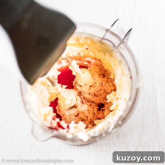 Keto Cranberry Vanilla Buttercream with Spicy Twist 10 Beating Again | Low-Carb, So Simple