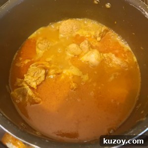 Matar Gosht Shorba - How To Make Pakistani Lamb and Pea Curry