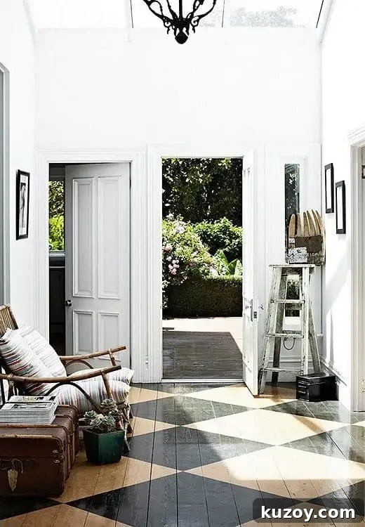 How to Choose the Perfect Checkered Floor for Your Space 26 huge checkered wood floor