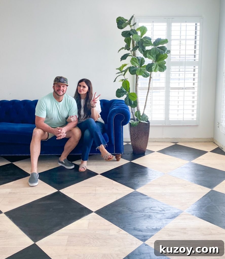 How to Choose the Perfect Checkered Floor for Your Space 27 checkered wood floor