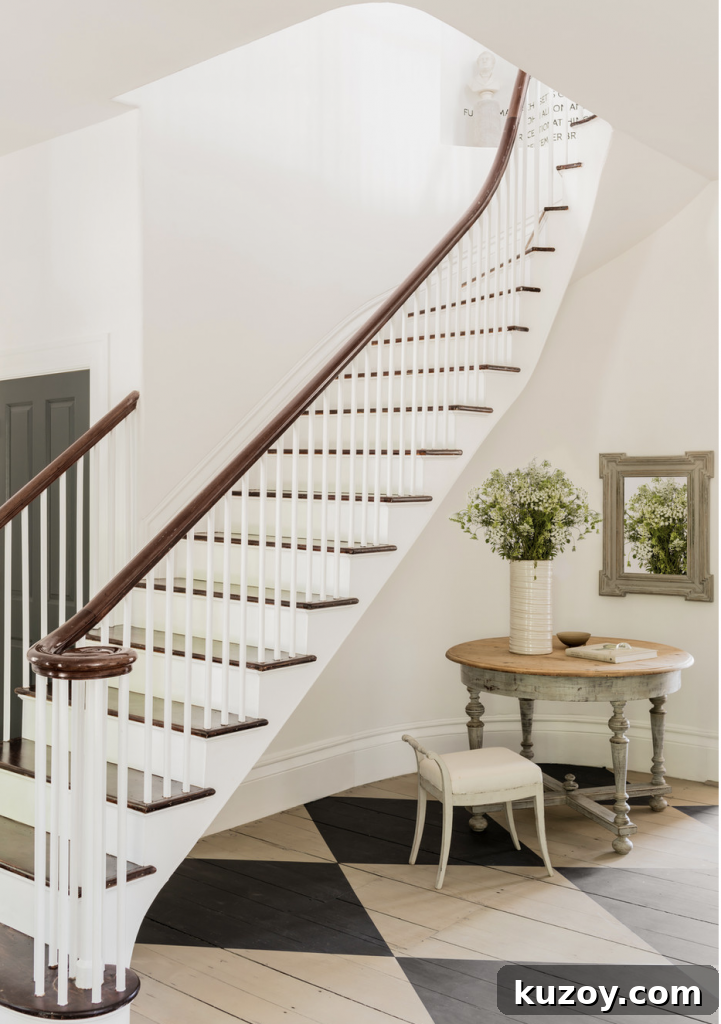 How to Choose the Perfect Checkered Floor for Your Space 6 large checkered floor in an entry way
