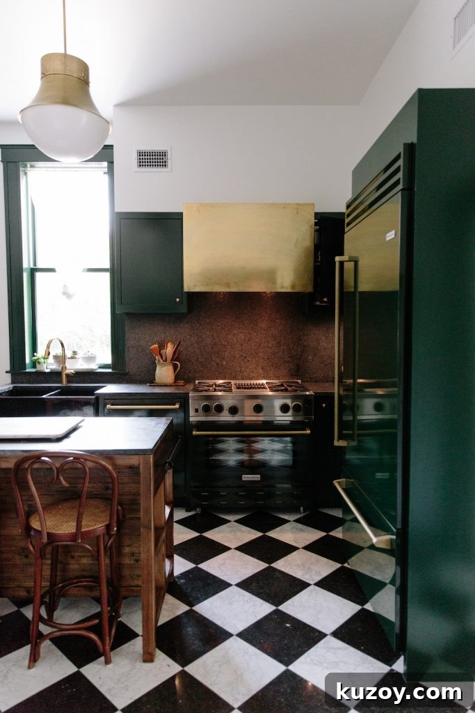 How to Choose the Perfect Checkered Floor for Your Space 10 marble black and white checkerboard kitchen floor