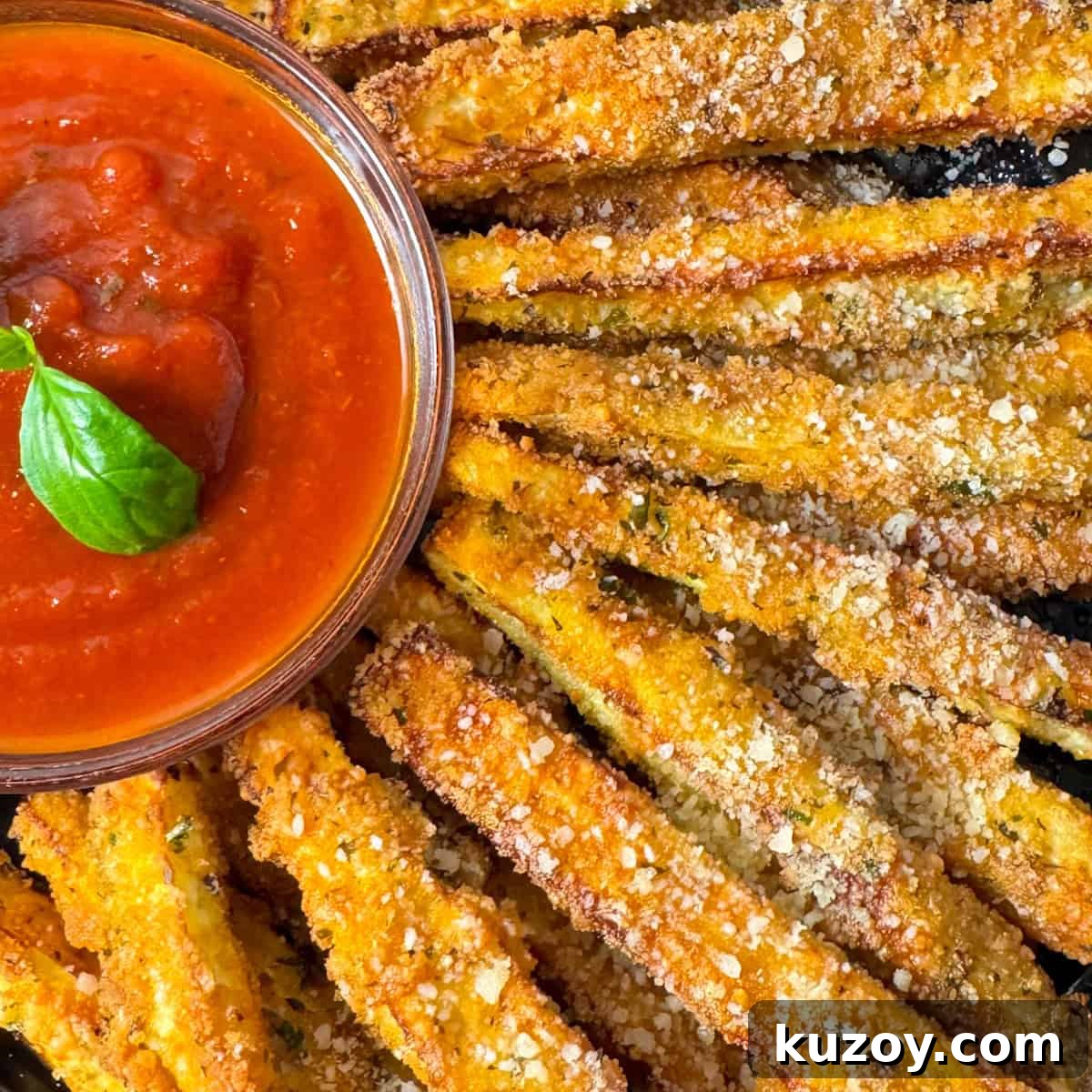 air fryer eggplant fries