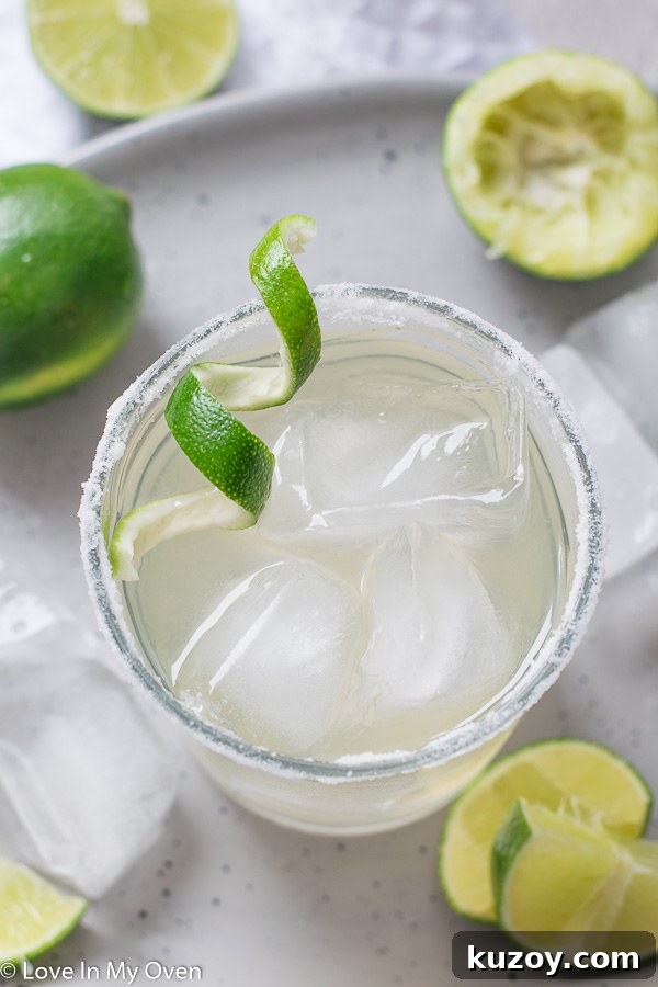 Classic Margarita Recipe: Authentic Lime Cocktail Guide 5 simple margarita