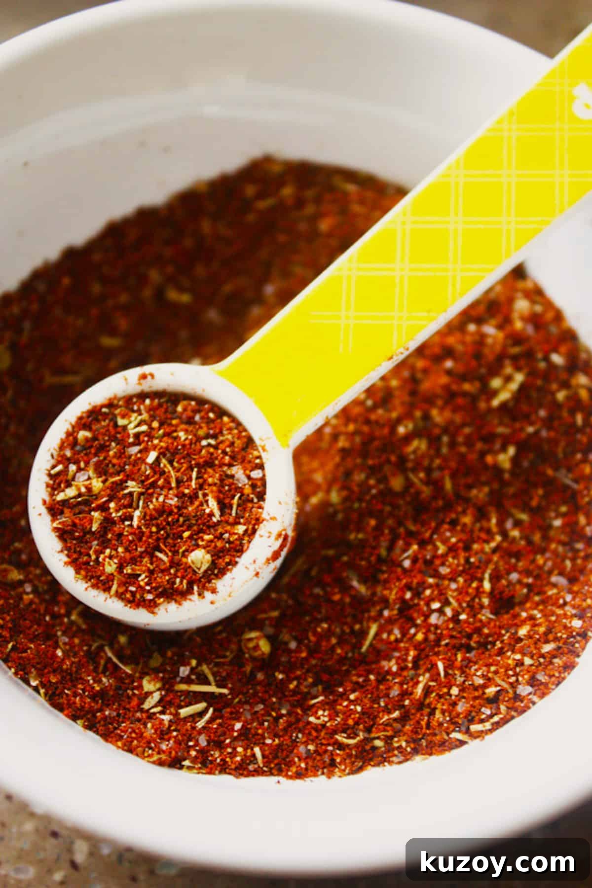 Taco Pizza Recipe: How to Make Homemade Taco Pizza from Scratch 3 taco seasoning in a bowl