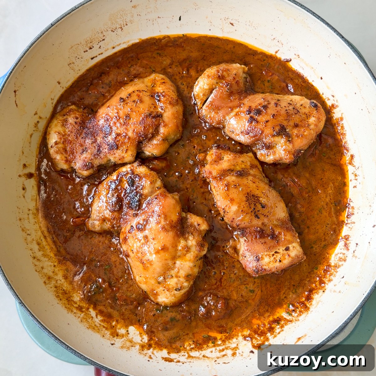 One-Pan Marry Me Chicken Recipe You’ll Love 6 Add the chicken back in!