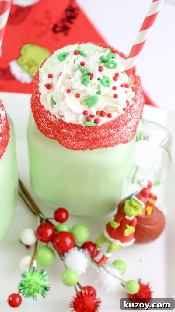 Grinch Milkshakes with a Boozy Twist: Festive St. Patrick’s Drink 5 Boozy Grinch Milkshakes