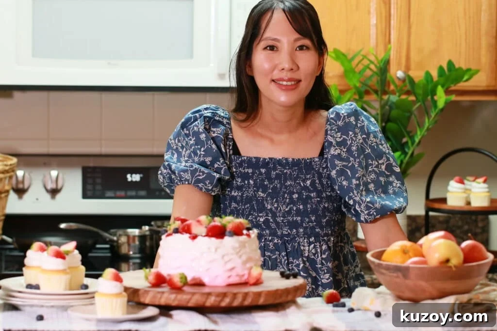 Vintage Pink Cake Ideas for Elegant Party Desserts 36 Aya Caliva, the pastry chef and owner of the website, Pastry Living