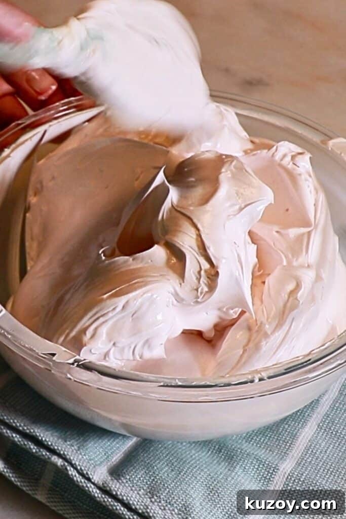 Vintage Pink Cake Ideas for Elegant Party Desserts 8 pink swiss meringue buttercream in a bowl