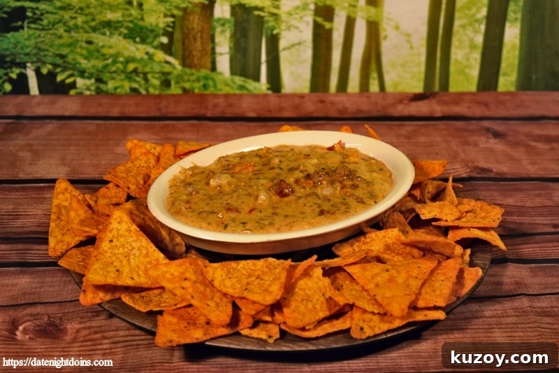Smoky Cowboy Queso Dip Recipe for Parties and Game Day 8 Cowboy Queso