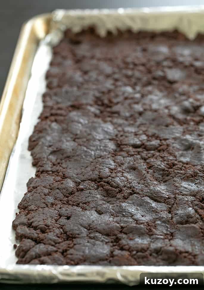 Gluten free brownie crisps raw on a tray