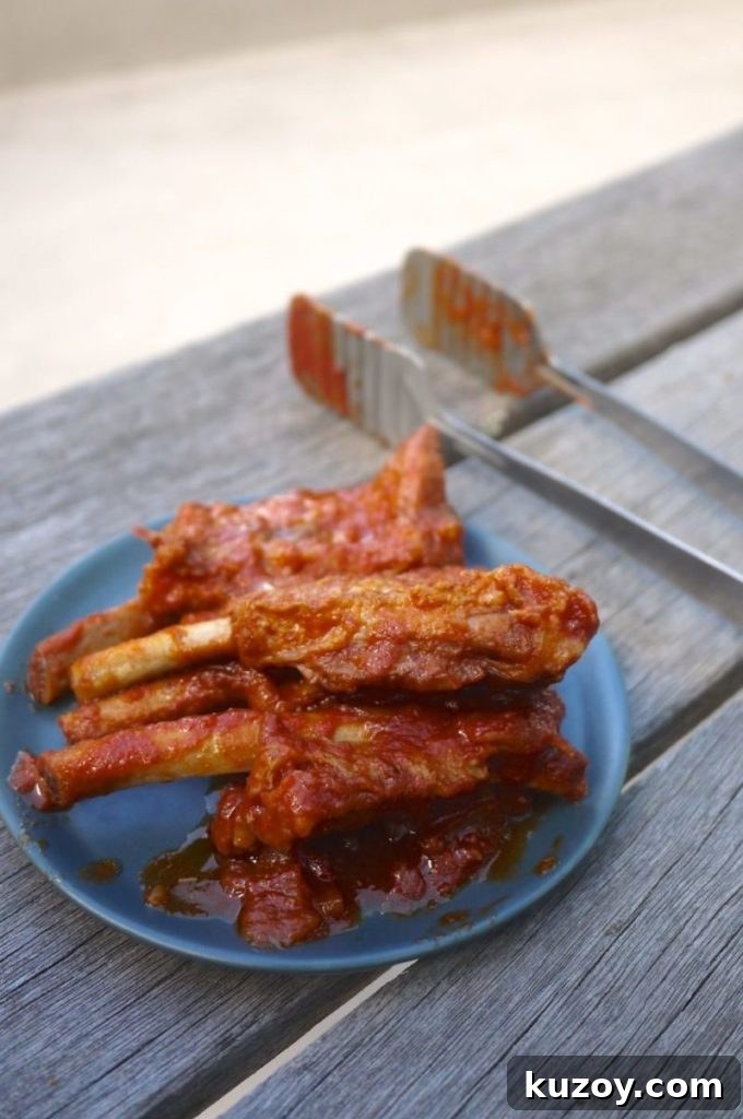 slow cooker bbq pork spare ribs