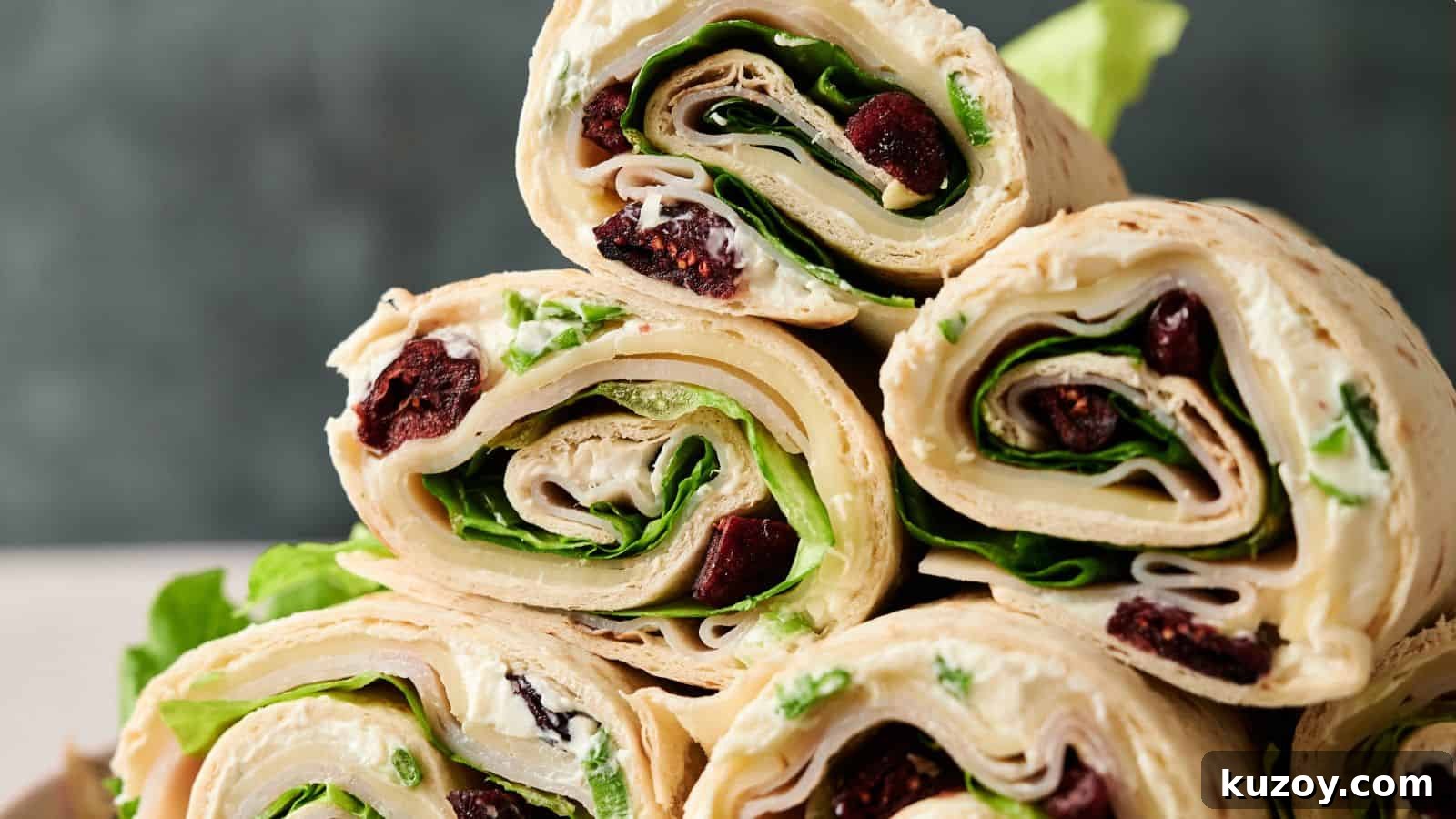 33 Must-Bring Thanksgiving Potluck Recipes for Every Year 12 Turkey Pinwheels. Photo credit: My Reliable Recipes.