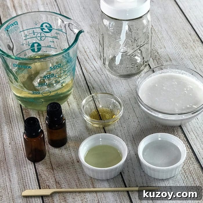 DIY Nourishing Body Wash for Dry Skin: Gentle Recipe & Tips 3 natural DIY body wash ingredients